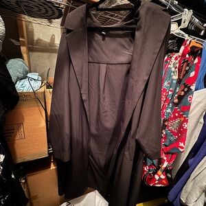 Torrid Black Long Blazer